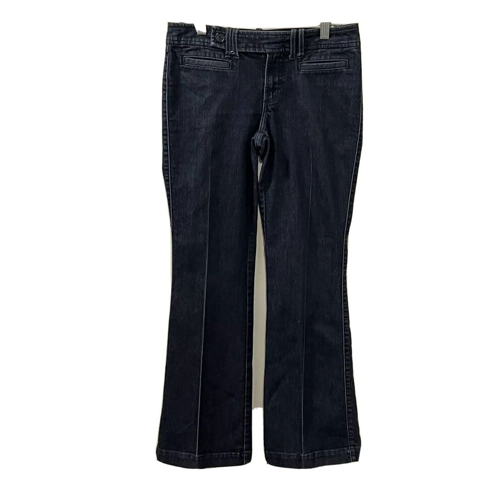 Banana Republic Womens Stretch Flared Denim Jeans Pants Size 27 / 4R